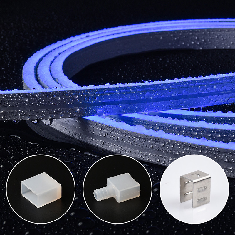 Slender Silicone Light Diffuser for 8mm LED Strips - 06*12mm 120° Side Emitting Slender Silicone Light Diffuser for 8mm LED Strips - 06*12mm 120° Side Emitting
